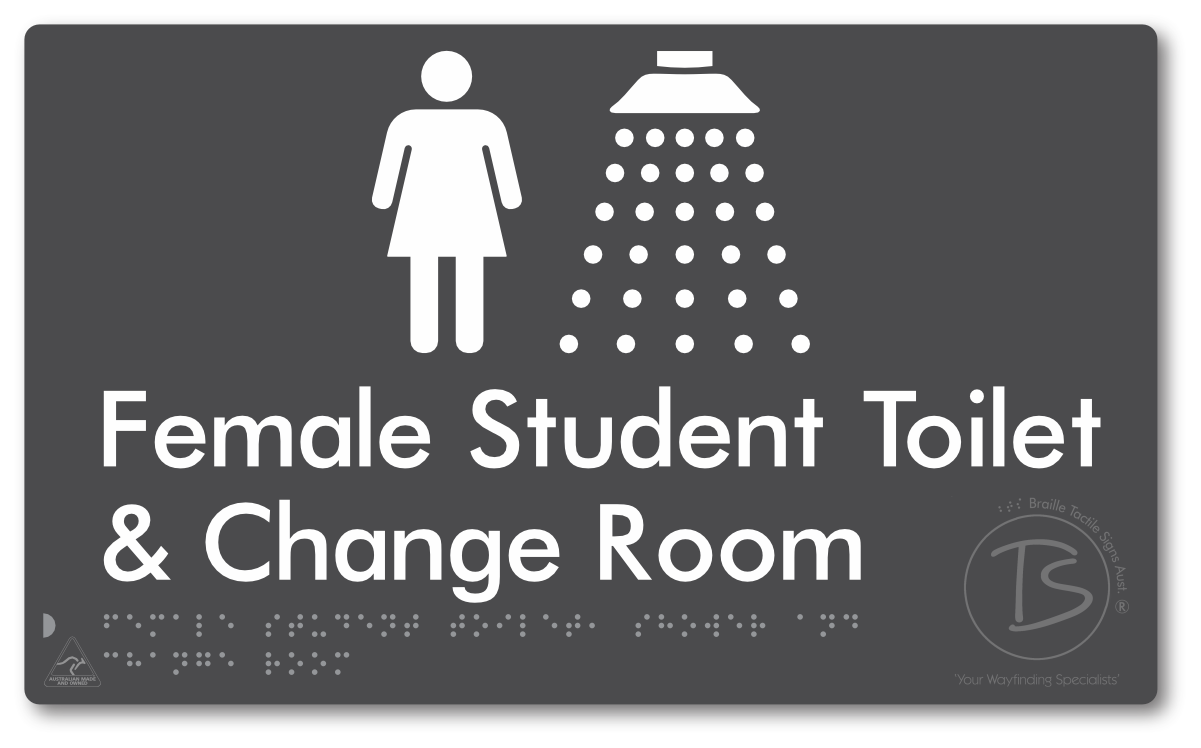 Female Student Toilet, Shower & Change Room