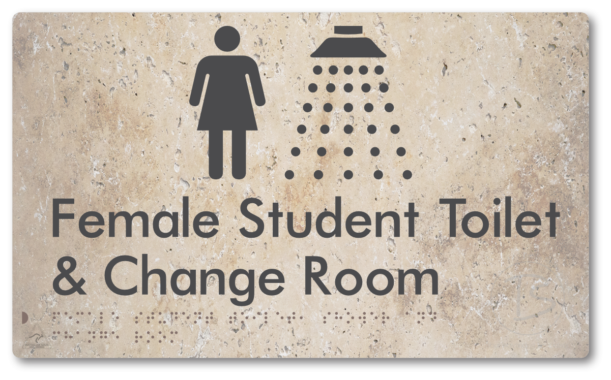 Female Student Toilet, Shower & Change Room