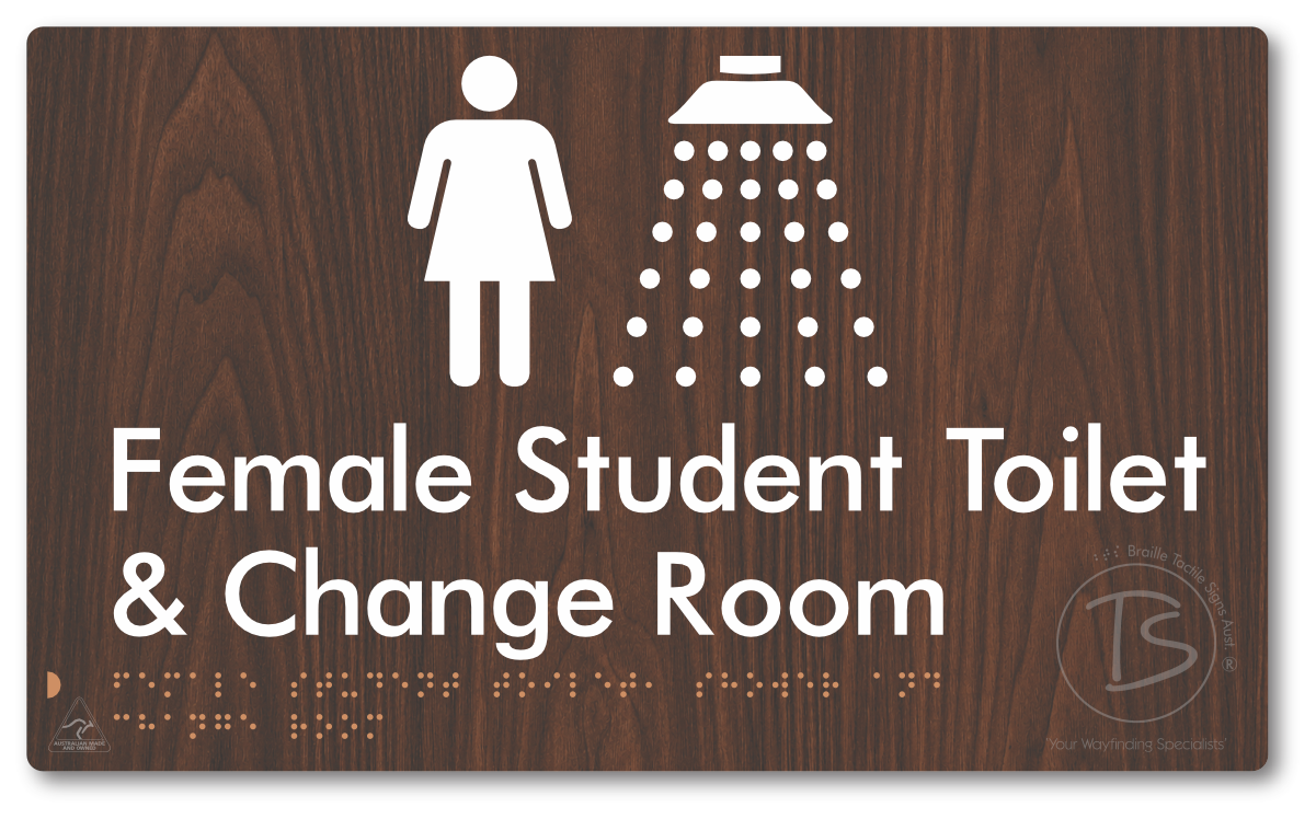 Female Student Toilet, Shower & Change Room