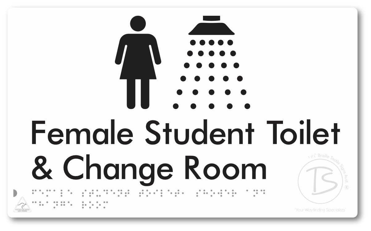 Female Student Toilet, Shower & Change Room