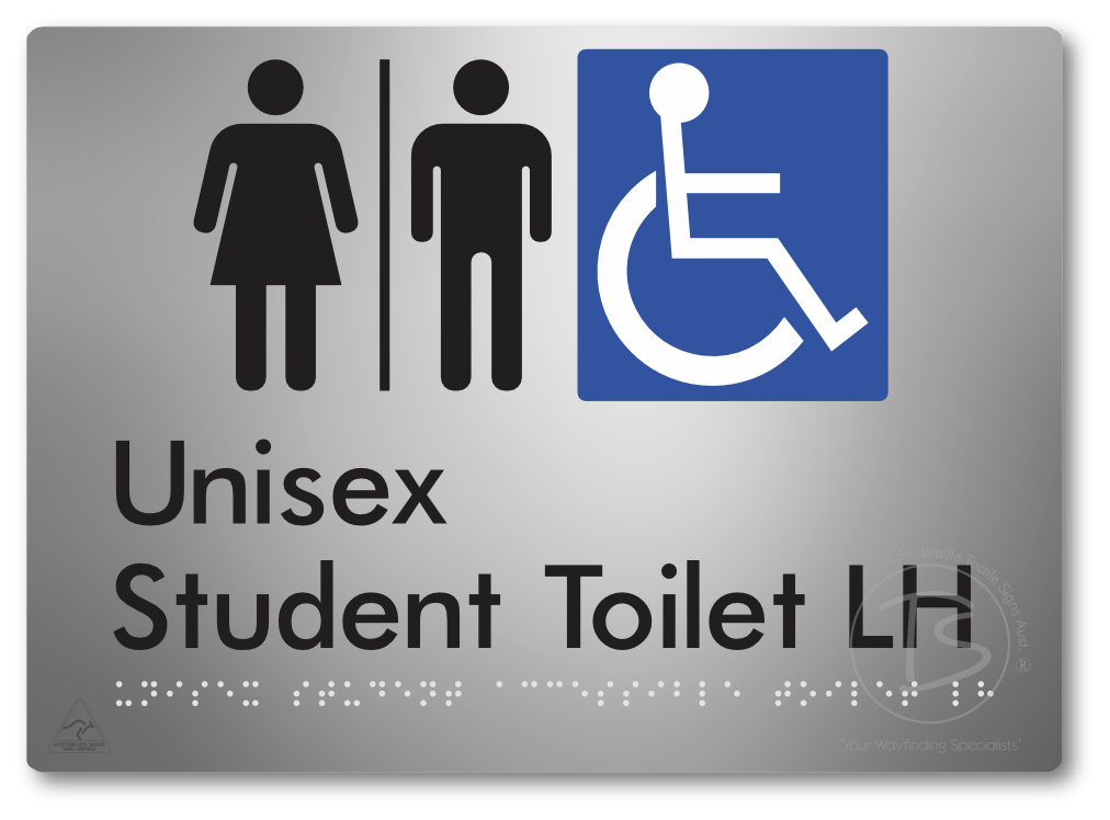 Unisex Accessible Student Toilet LH_Airlock