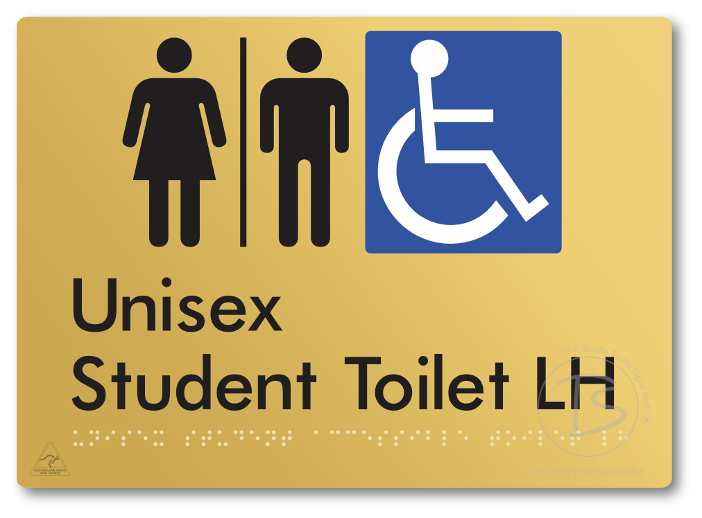 Unisex Accessible Student Toilet LH_Airlock