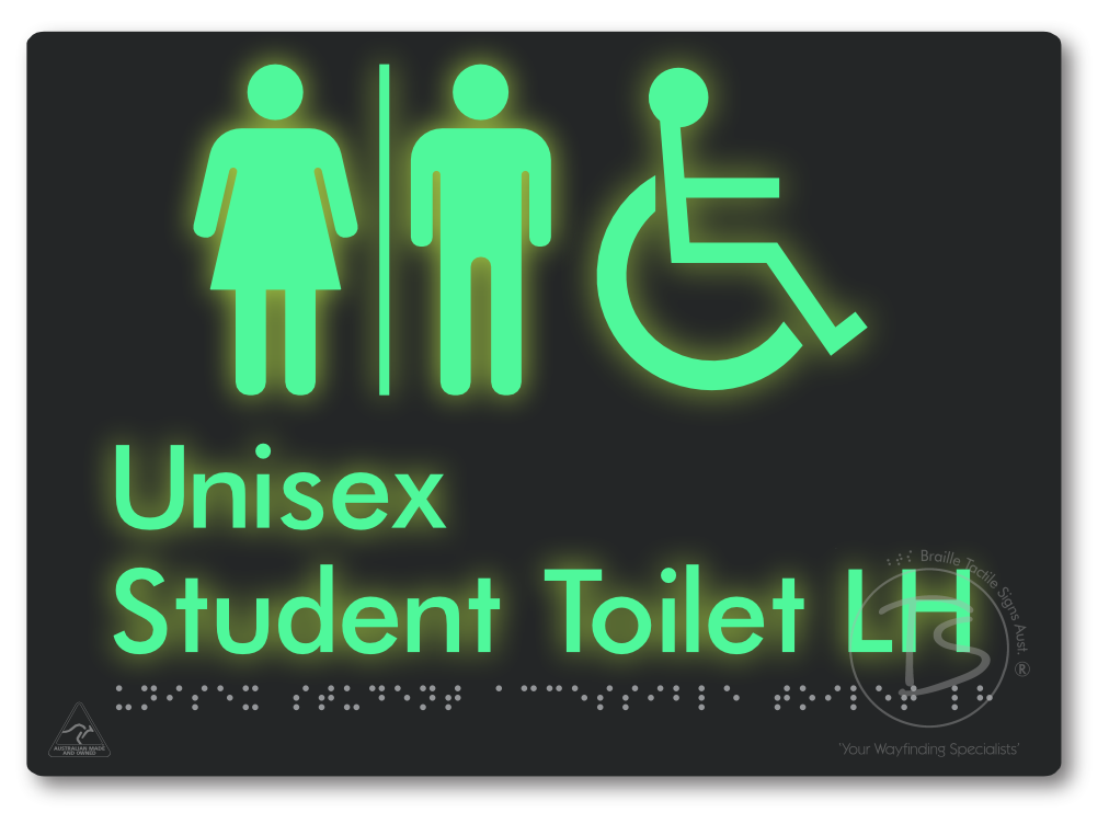 Unisex Accessible Student Toilet LH_Airlock