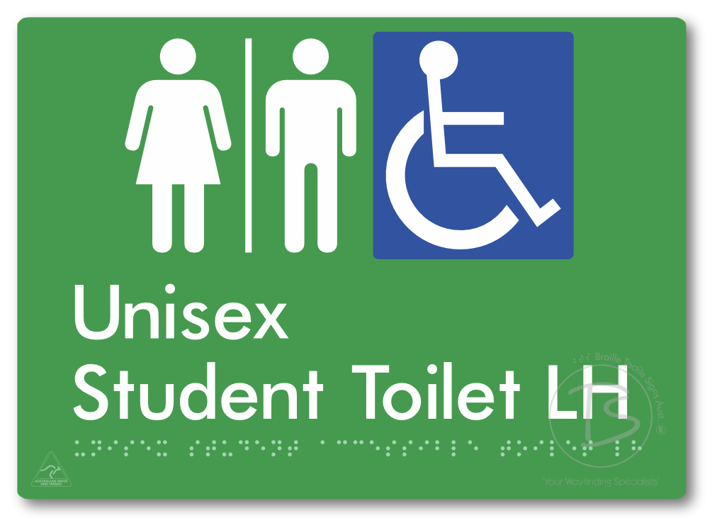 Unisex Accessible Student Toilet LH_Airlock