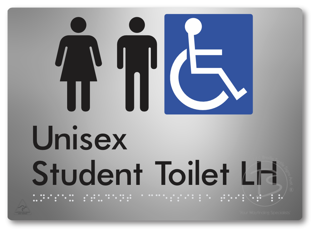 Unisex Student Accessible Toilet LH or RH
