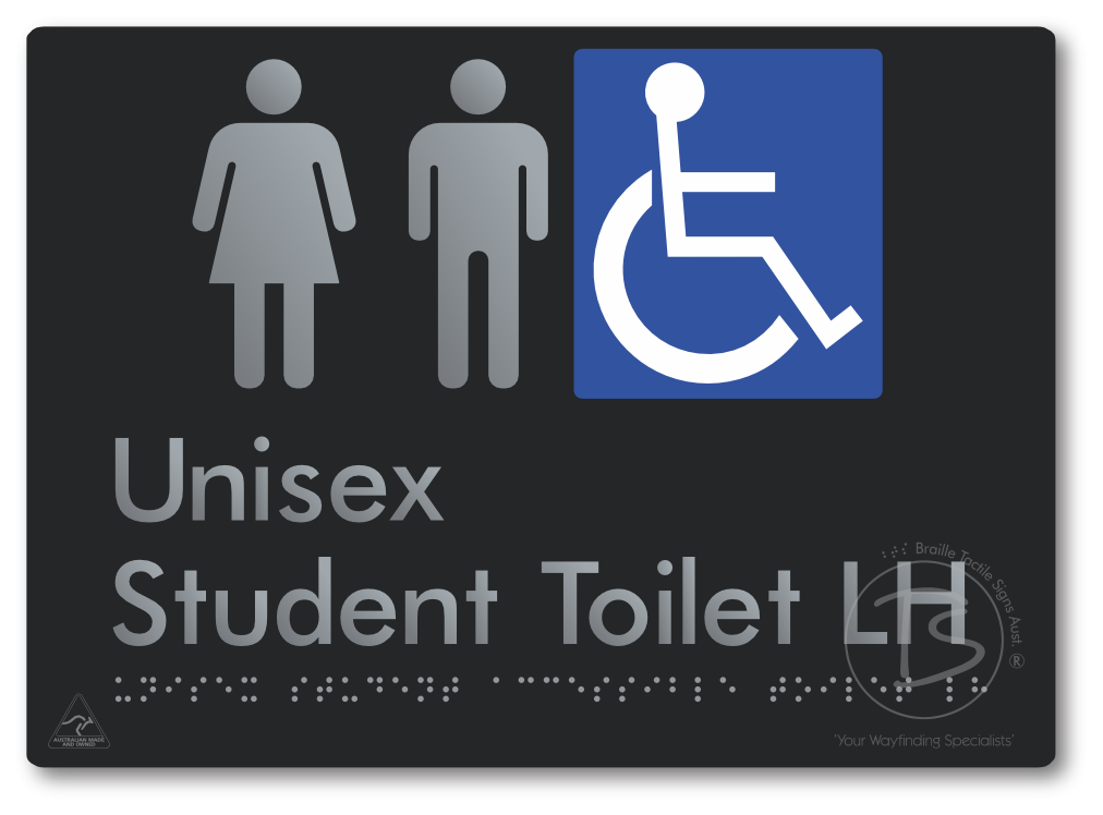 Unisex Student Accessible Toilet LH or RH