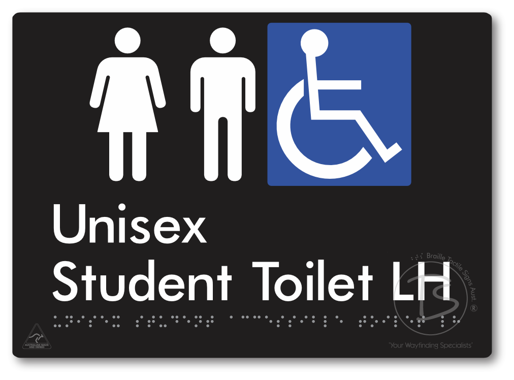 Unisex Student Accessible Toilet LH or RH