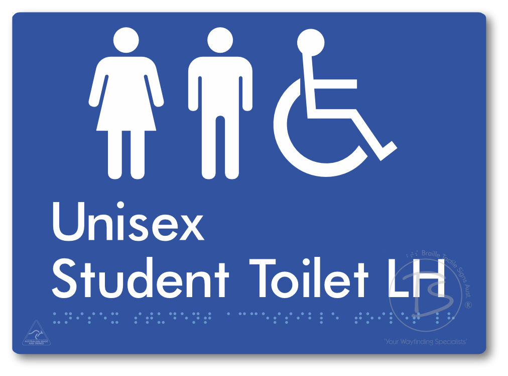 Unisex Student Accessible Toilet LH or RH