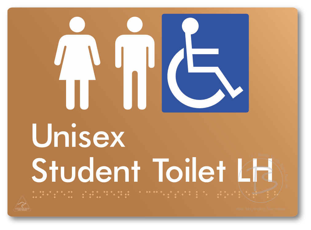 Unisex Student Accessible Toilet LH or RH