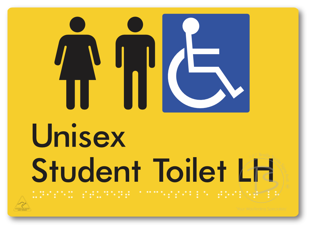 Unisex Student Accessible Toilet LH or RH