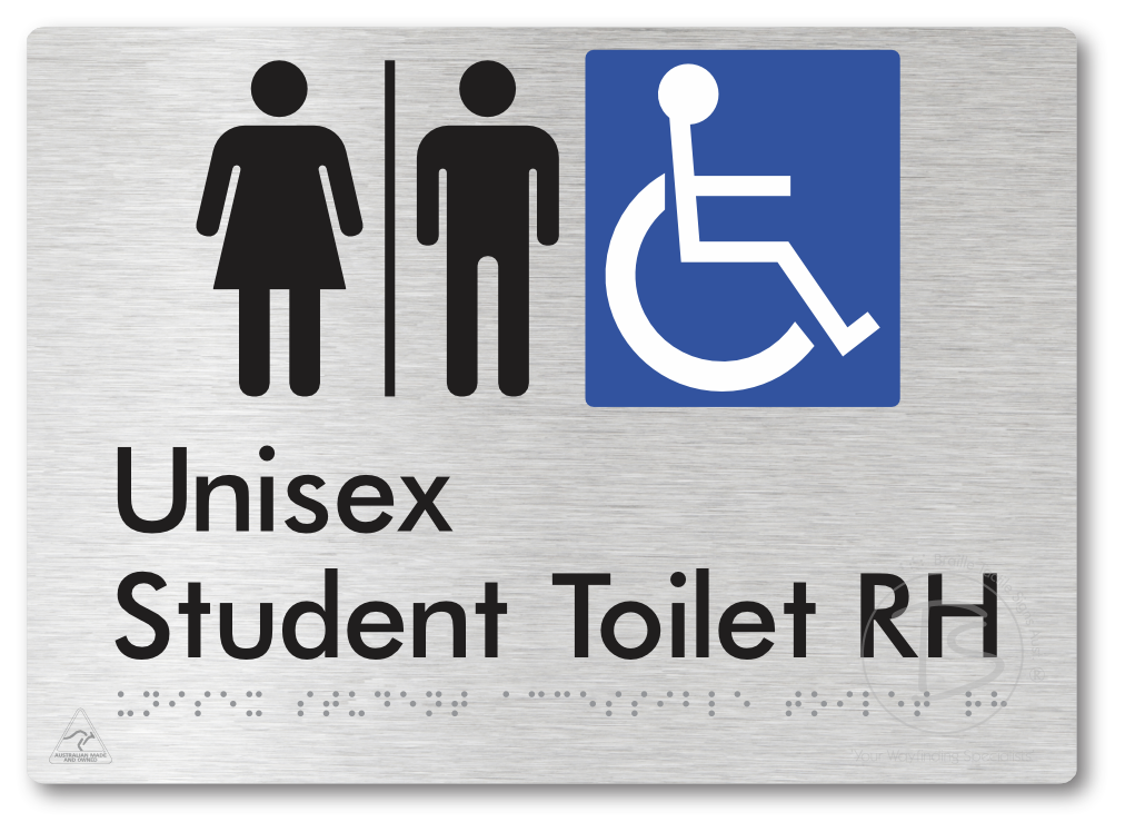 Unisex Accessible Student Toilet RH_Airlock