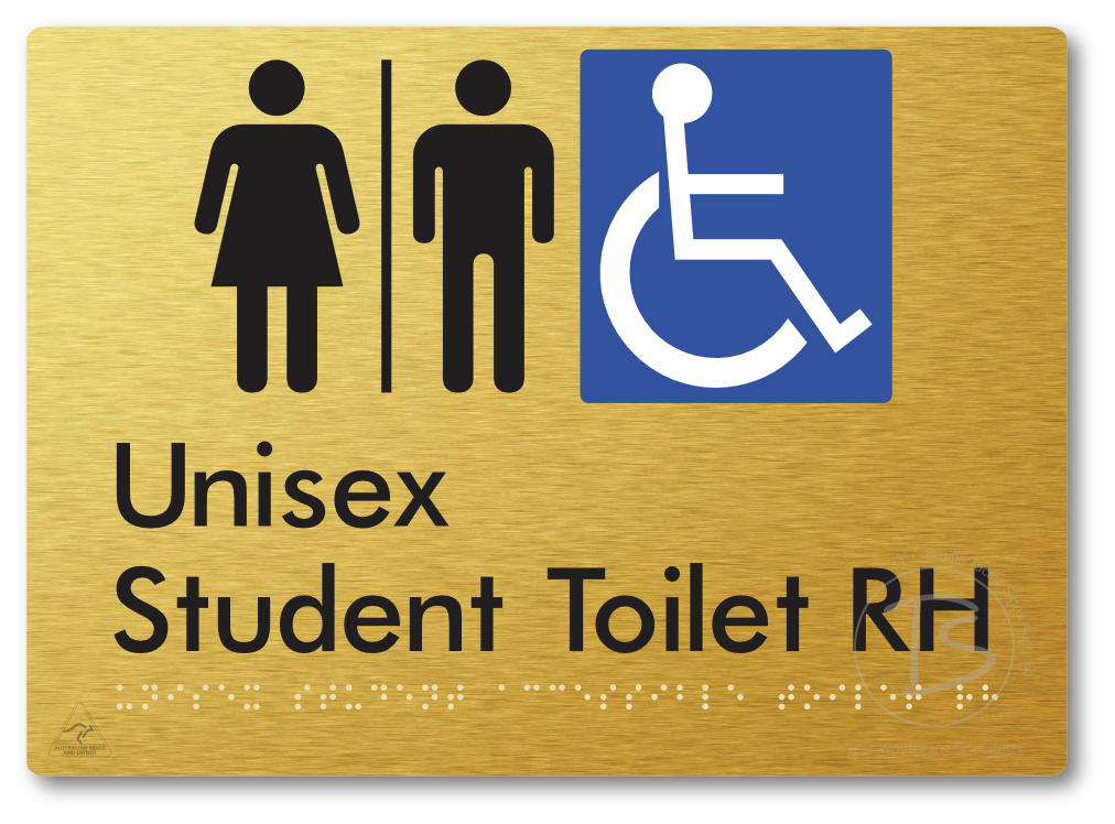 Unisex Accessible Student Toilet RH_Airlock