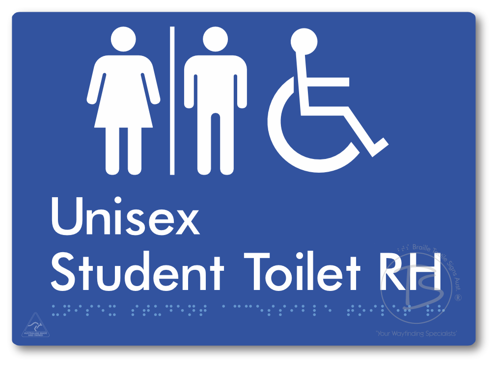 Unisex Accessible Student Toilet RH_Airlock