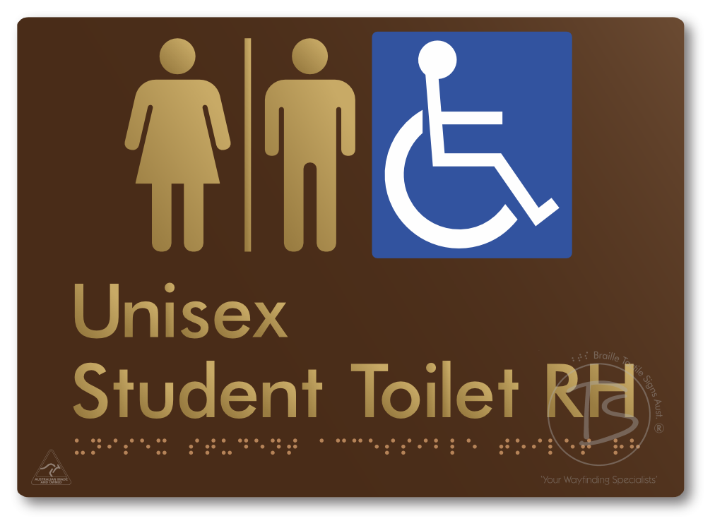 Unisex Accessible Student Toilet RH_Airlock