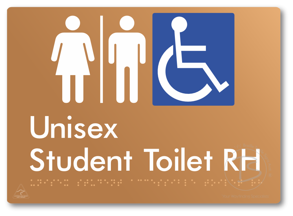 Unisex Accessible Student Toilet RH_Airlock