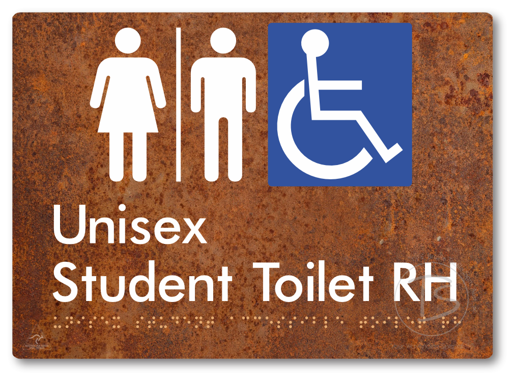 Unisex Accessible Student Toilet RH_Airlock