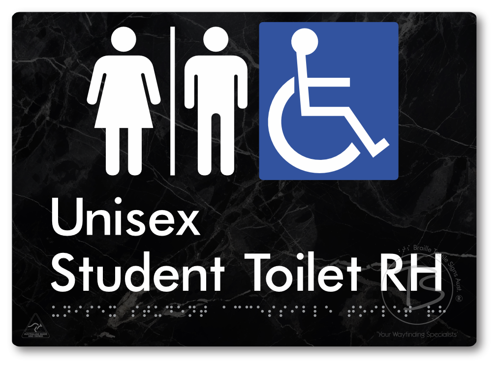 Unisex Accessible Student Toilet RH_Airlock