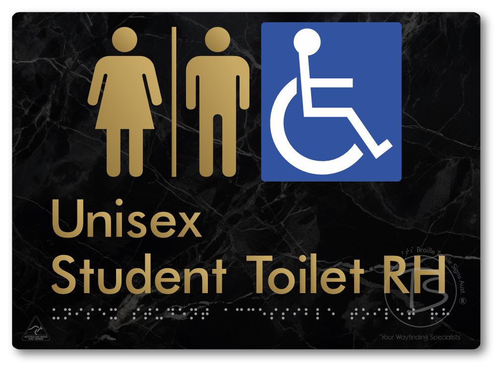 Unisex Accessible Student Toilet RH_Airlock