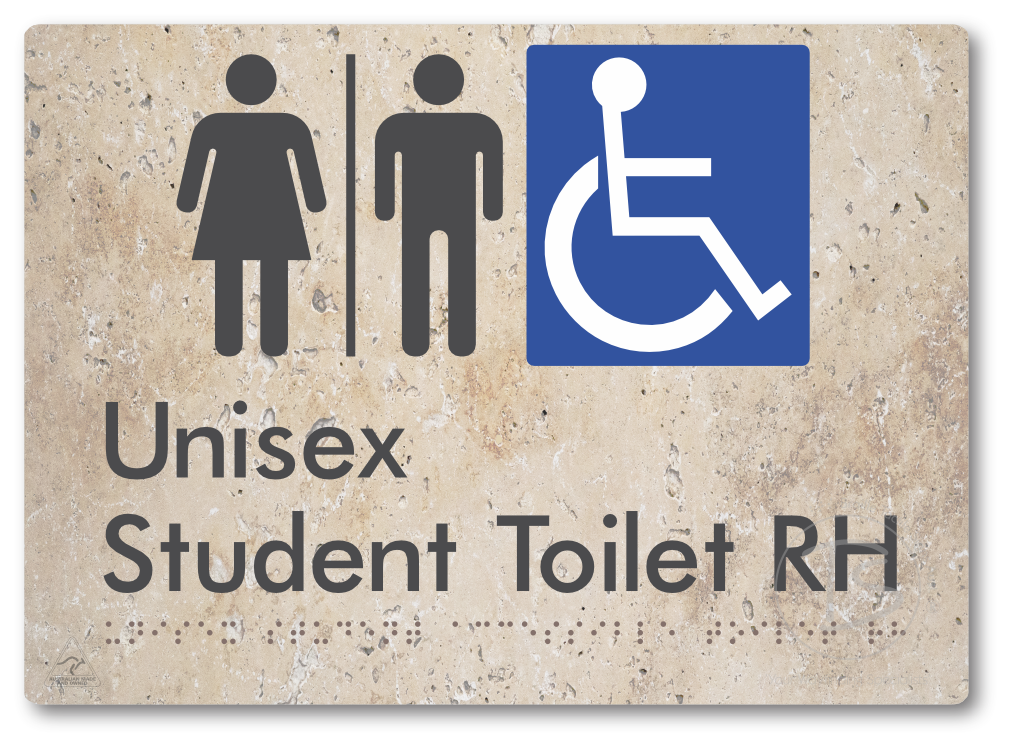 Unisex Accessible Student Toilet RH_Airlock