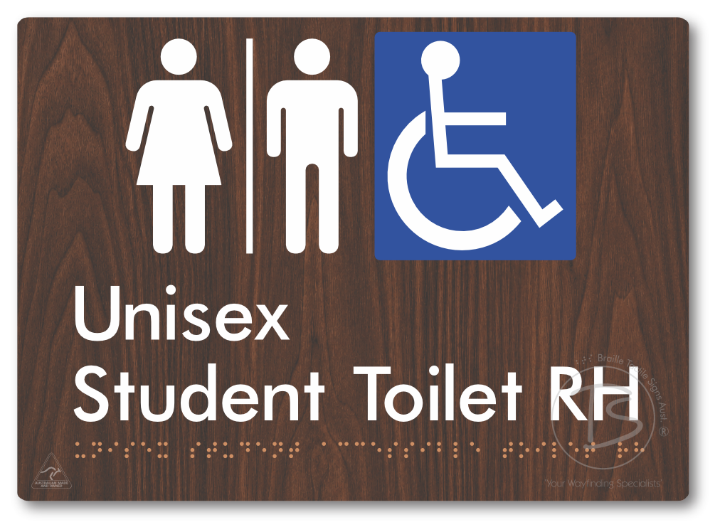 Unisex Accessible Student Toilet RH_Airlock