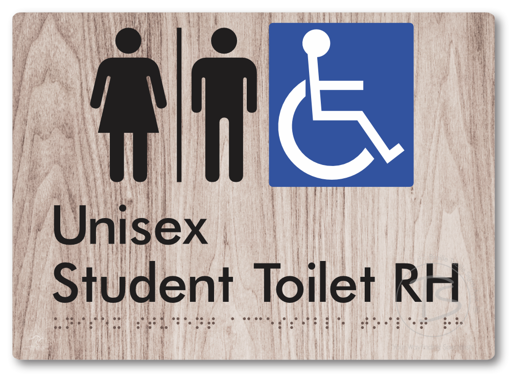 Unisex Accessible Student Toilet RH_Airlock