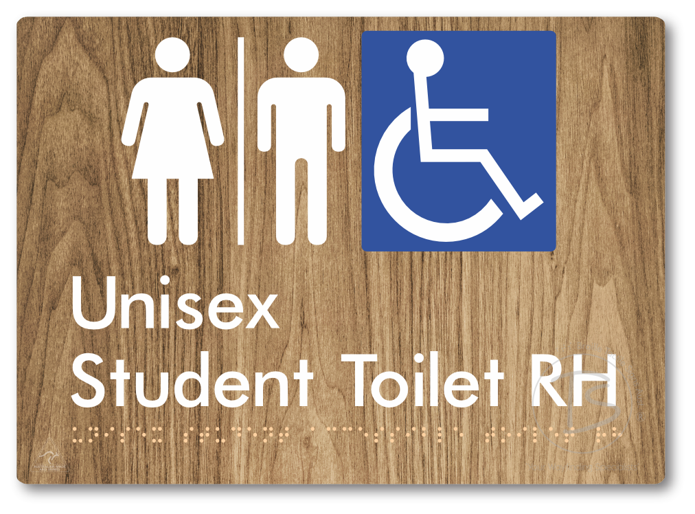 Unisex Accessible Student Toilet RH_Airlock