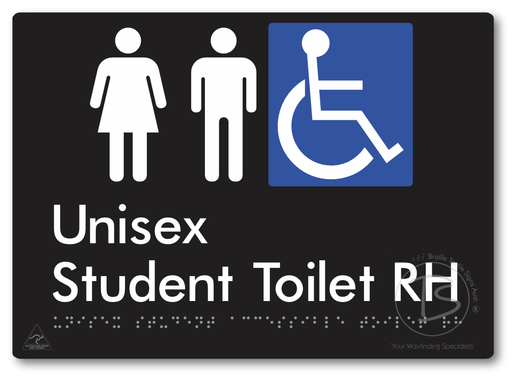 Unisex Student Accessible Toilet LH or RH