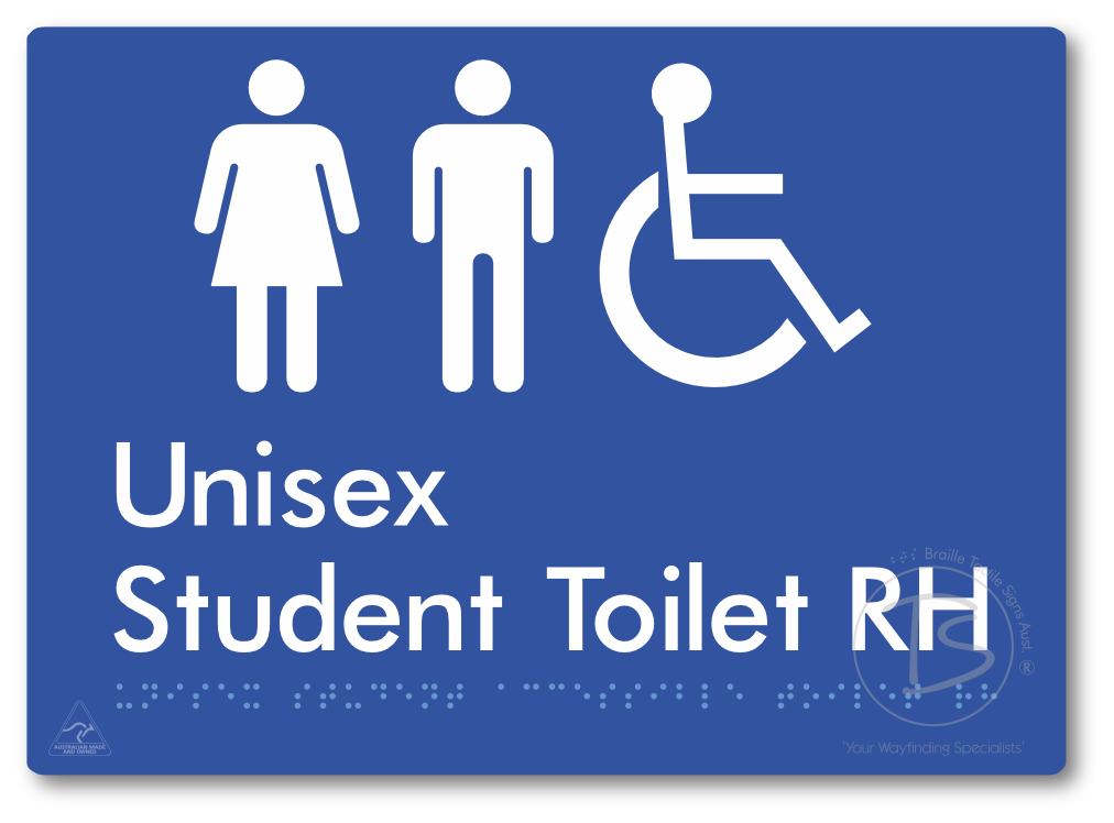 Unisex Student Accessible Toilet LH or RH