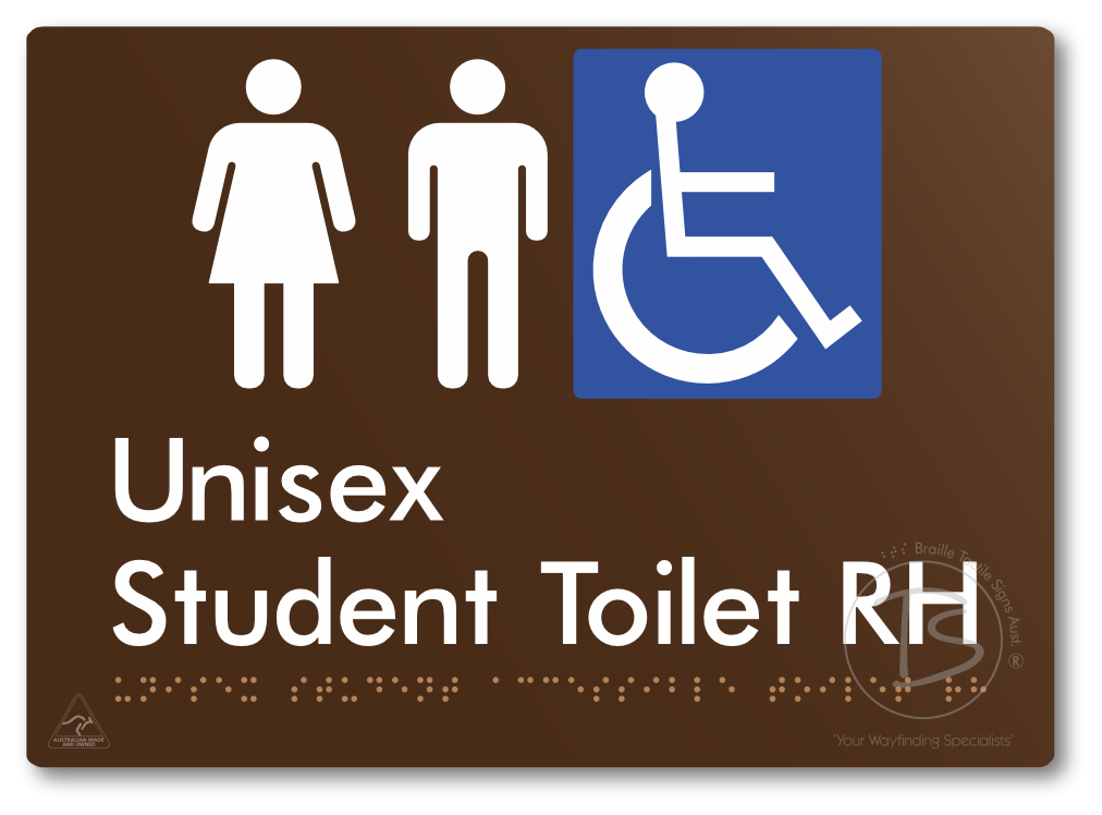 Unisex Student Accessible Toilet LH or RH