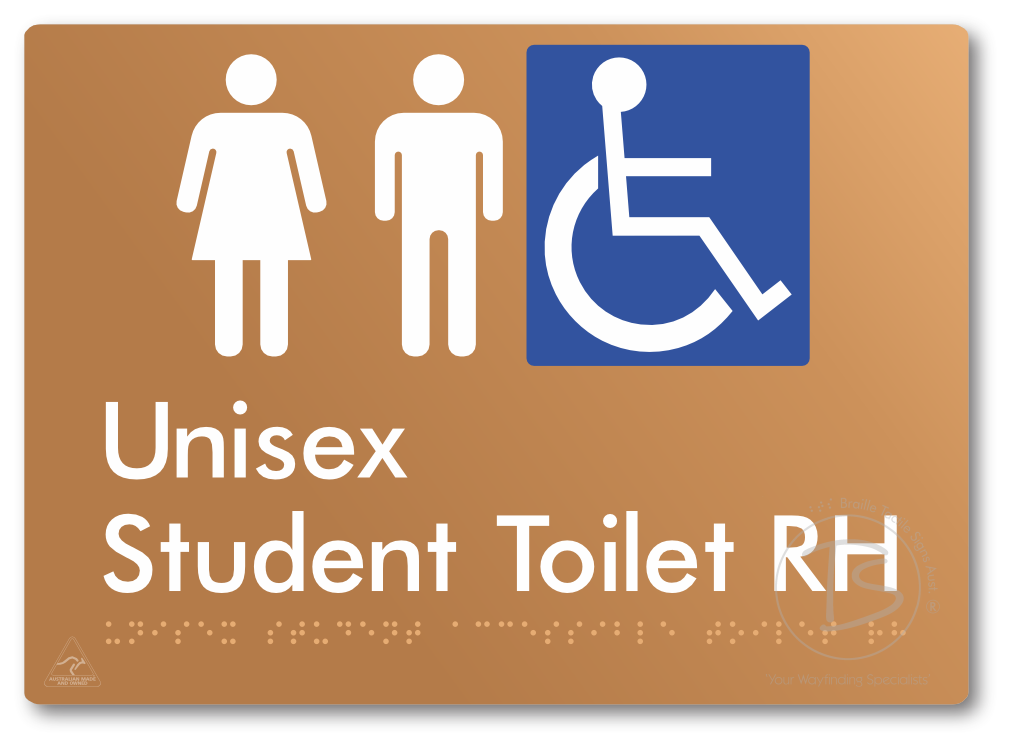 Unisex Student Accessible Toilet LH or RH