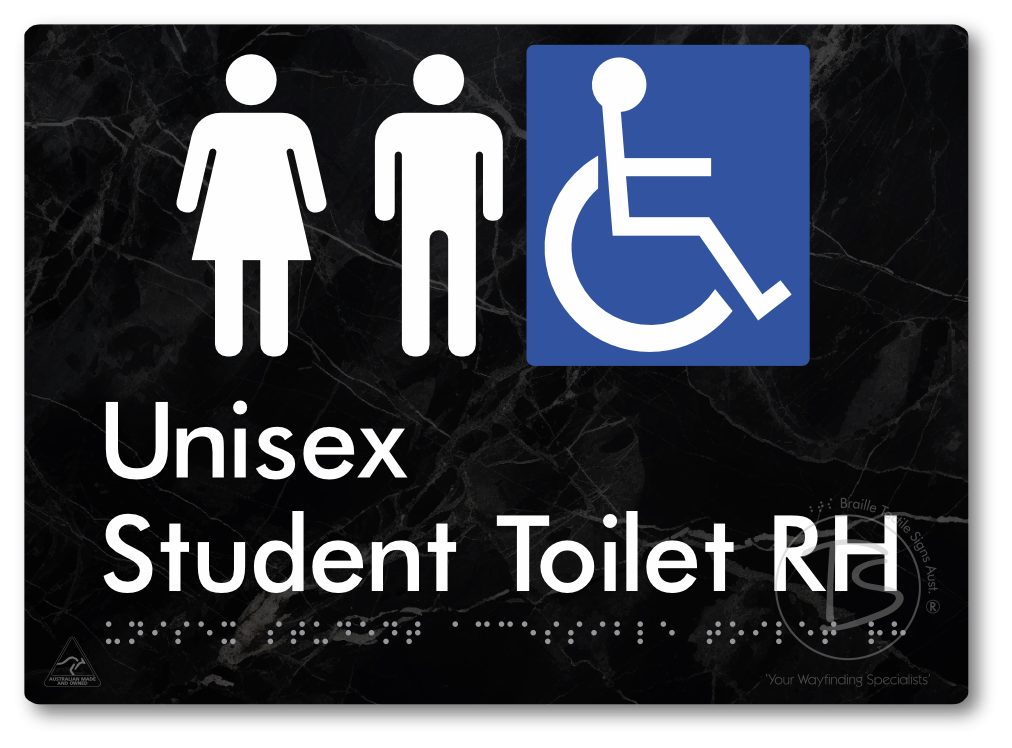 Unisex Student Accessible Toilet LH or RH