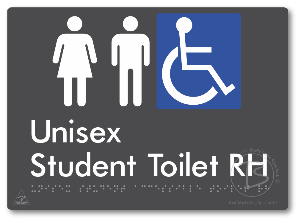 Unisex Student Accessible Toilet LH or RH