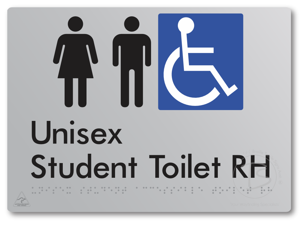 Unisex Student Accessible Toilet LH or RH