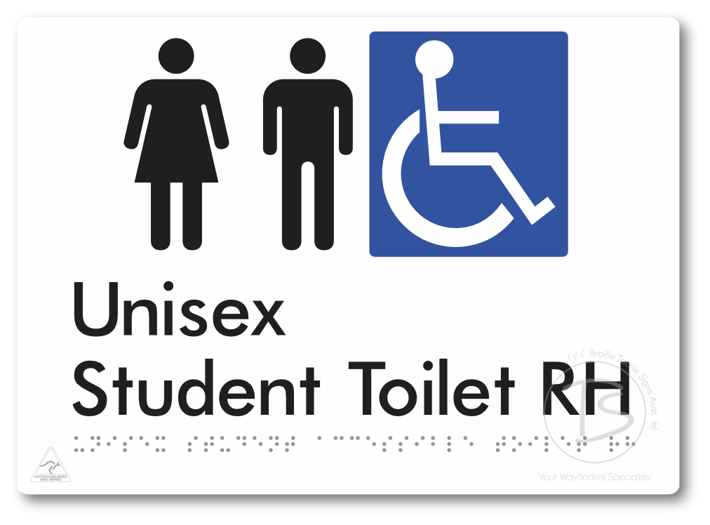 Unisex Student Accessible Toilet LH or RH