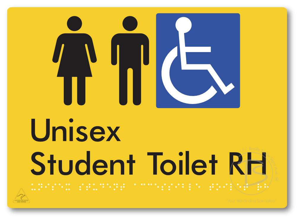 Unisex Student Accessible Toilet LH or RH