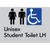 Unisex Student Accessible Toilet LH / RH