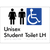 Unisex Student Accessible Toilet LH / RH