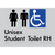 Unisex Student Accessible Toilet LH / RH