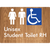 Unisex Student Accessible Toilet LH / RH