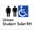 Unisex Student Accessible Toilet LH / RH
