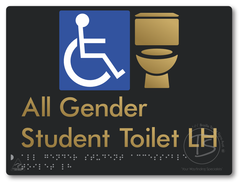 All Gender Student Accessible Toilet LH or RH