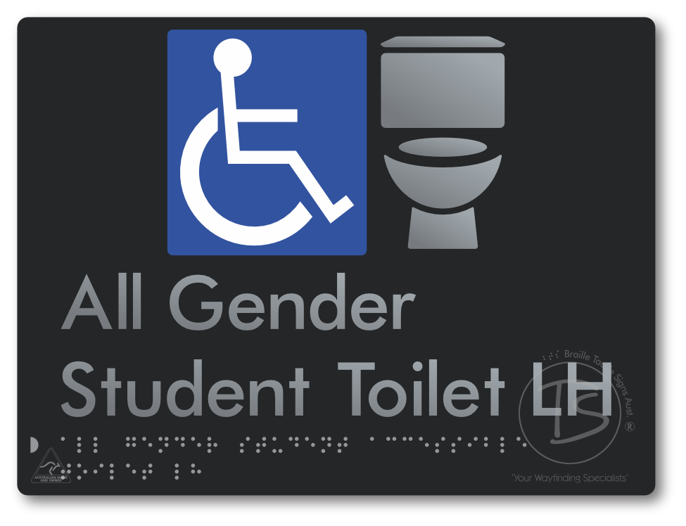All Gender Student Accessible Toilet LH or RH