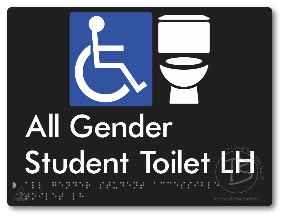 All Gender Student Accessible Toilet LH or RH