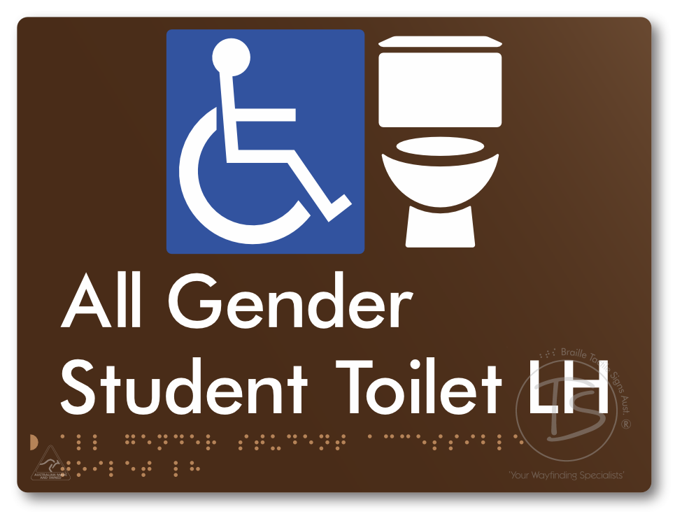 All Gender Student Accessible Toilet LH or RH