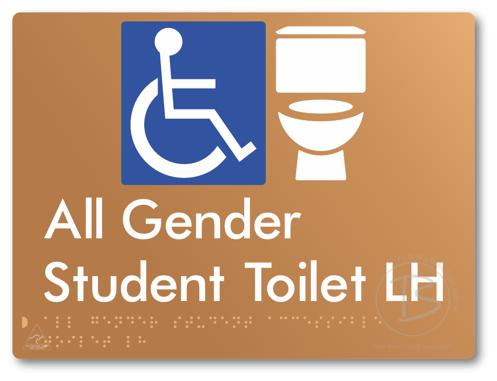 All Gender Student Accessible Toilet LH or RH