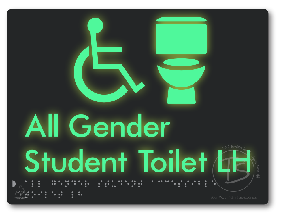 All Gender Student Accessible Toilet LH or RH