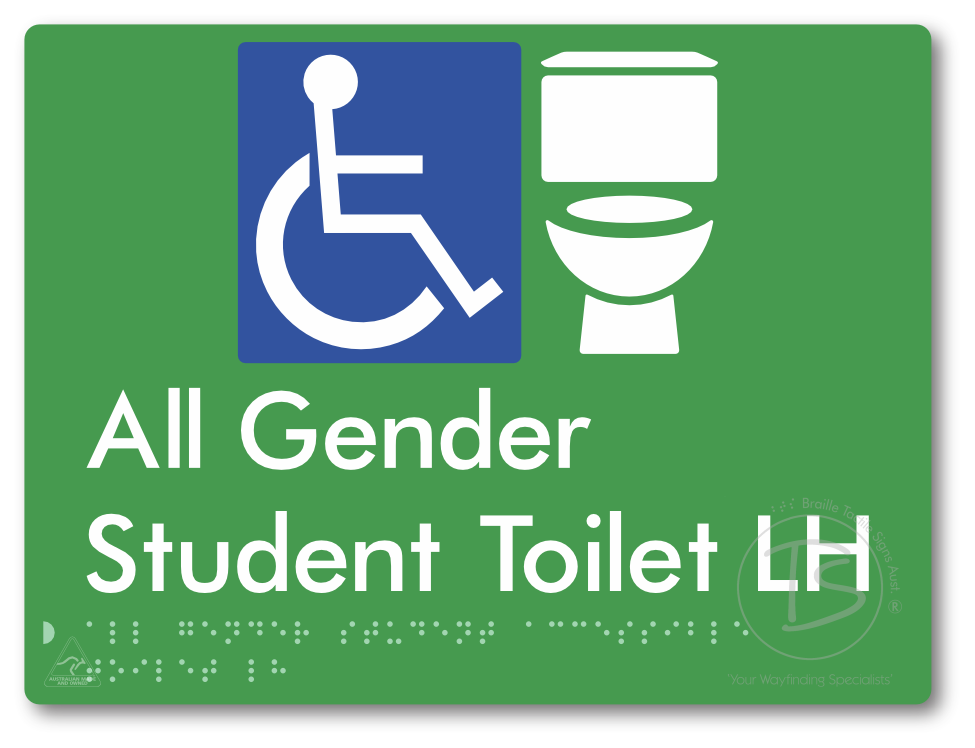 All Gender Student Accessible Toilet LH or RH