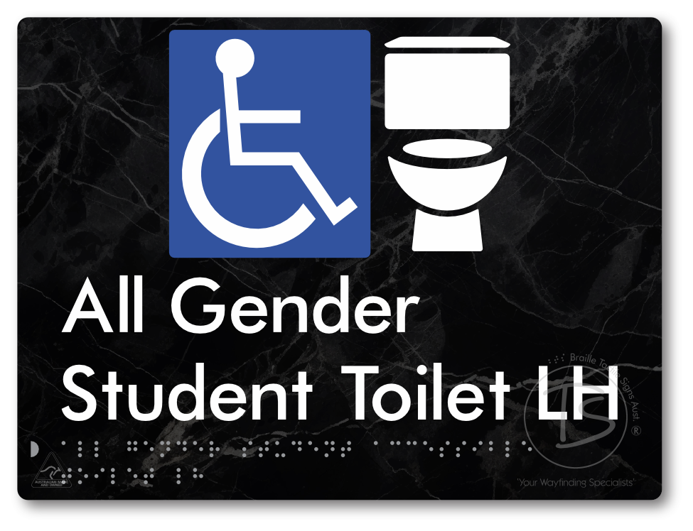 All Gender Student Accessible Toilet LH or RH