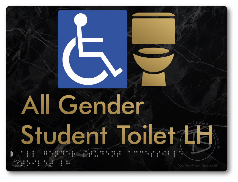 All Gender Student Accessible Toilet LH or RH
