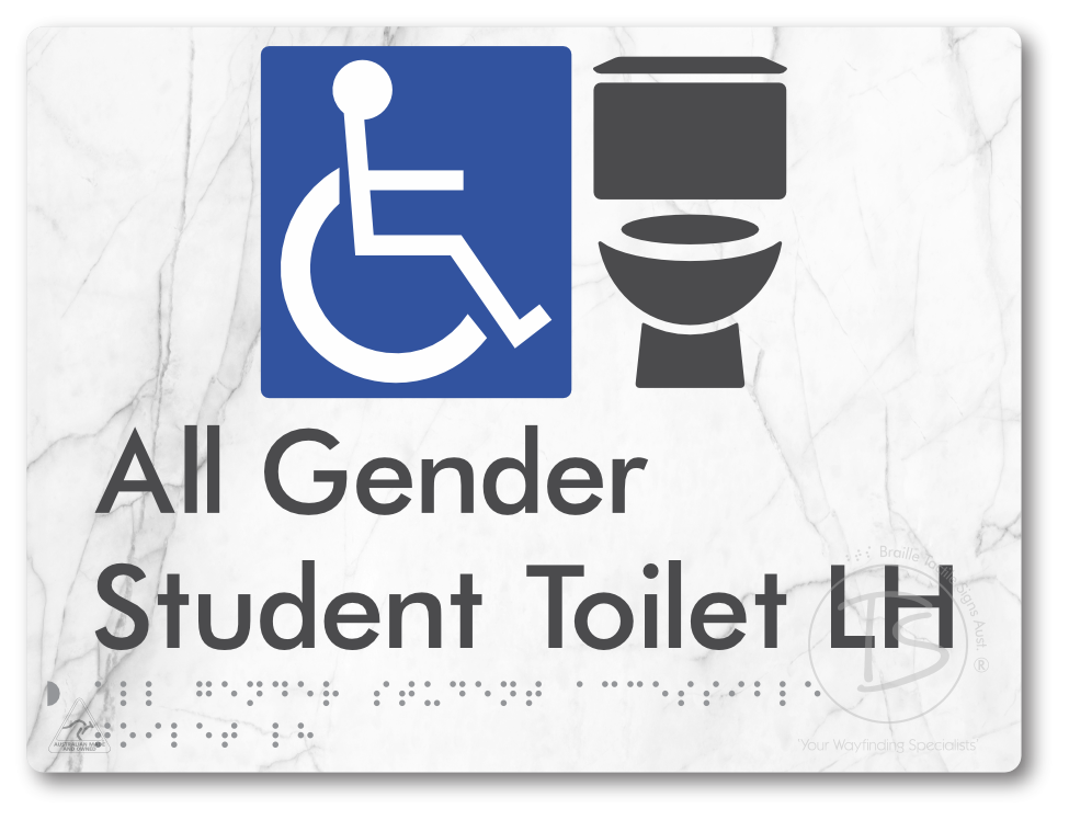 All Gender Student Accessible Toilet LH or RH